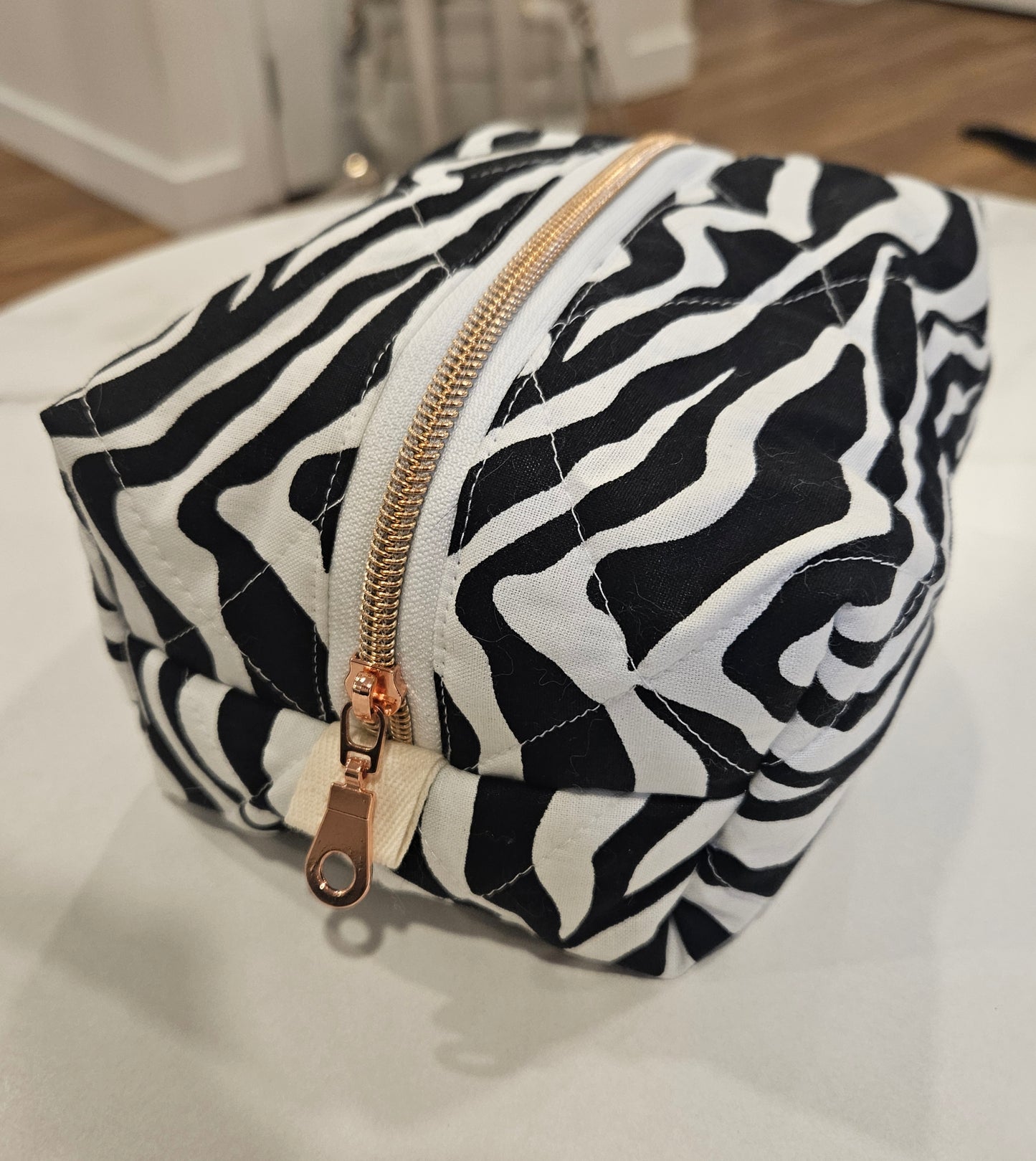 Zebra Makeup Pouch