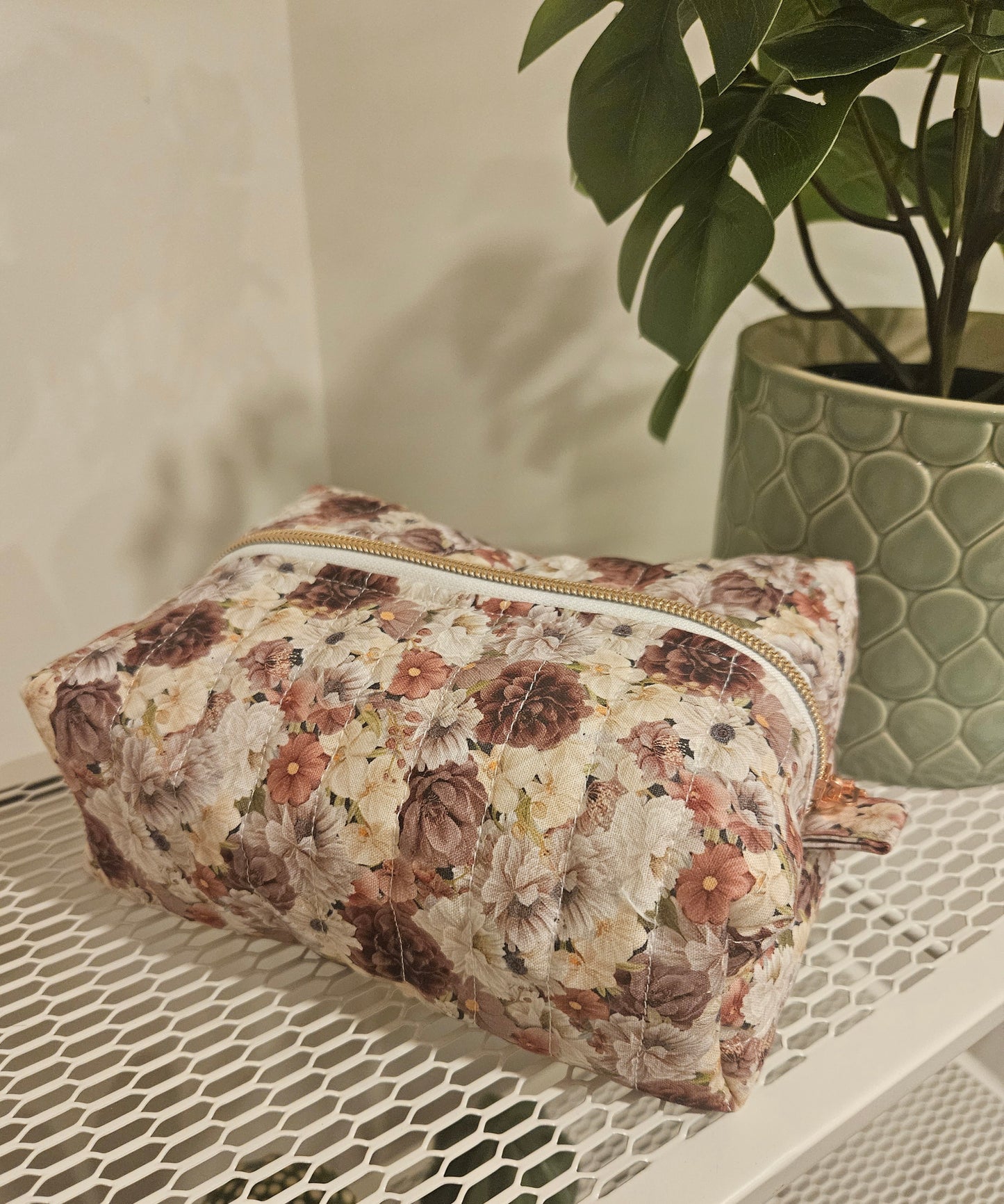 Trina Quilted Boxy Pouch