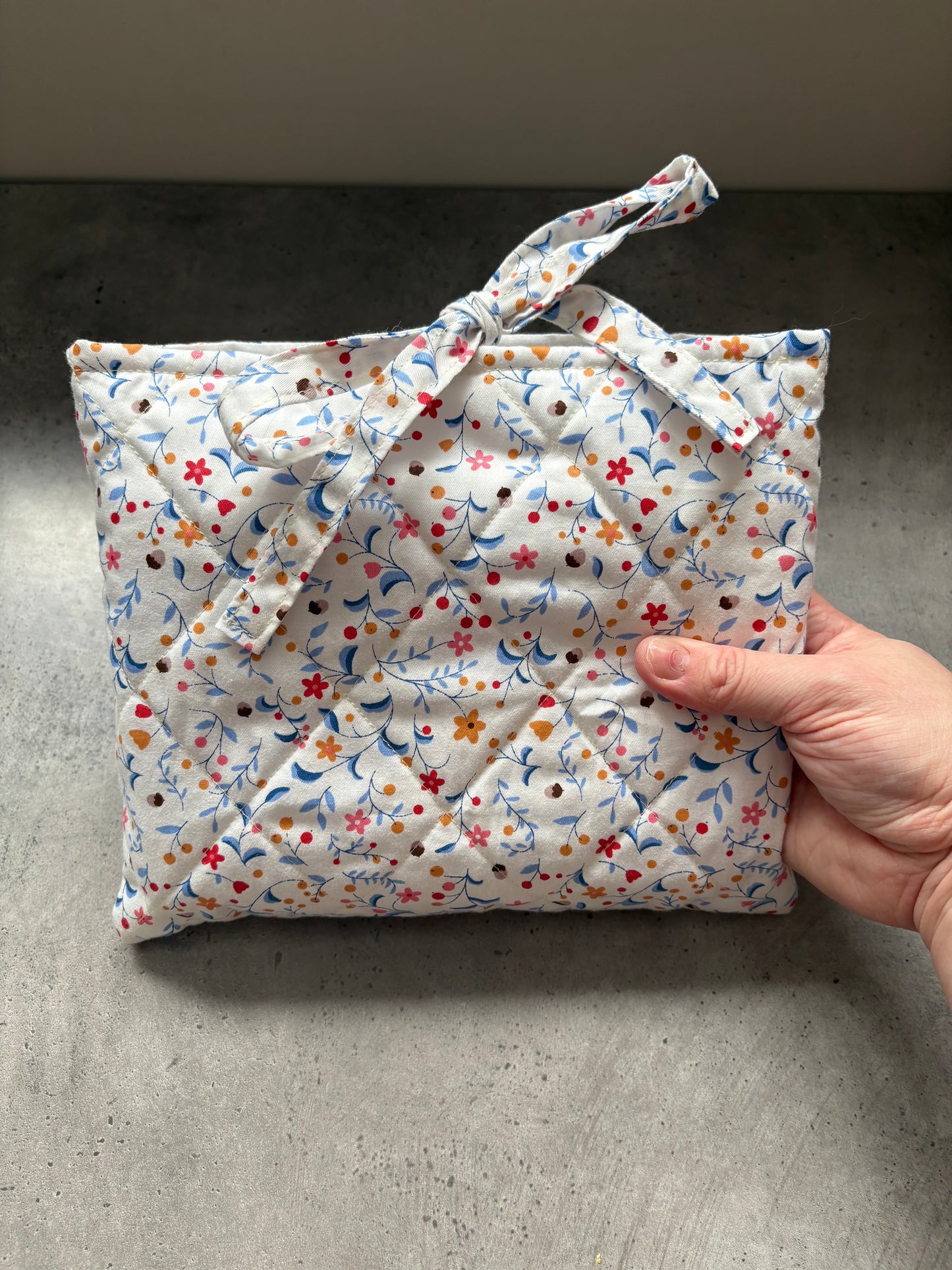 Small floral book sleeve