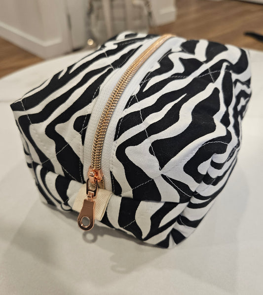 Zebra Makeup Pouch