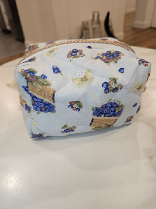 Blueberry Fields Makeup Pouch