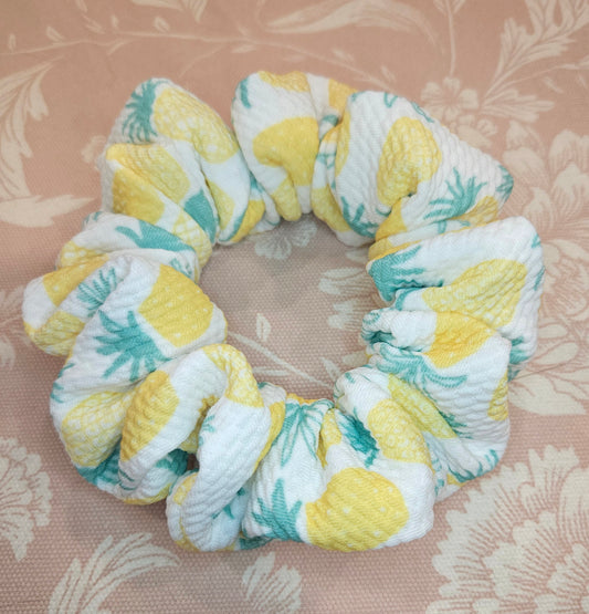 Pineapple Express Mini Scrunchie